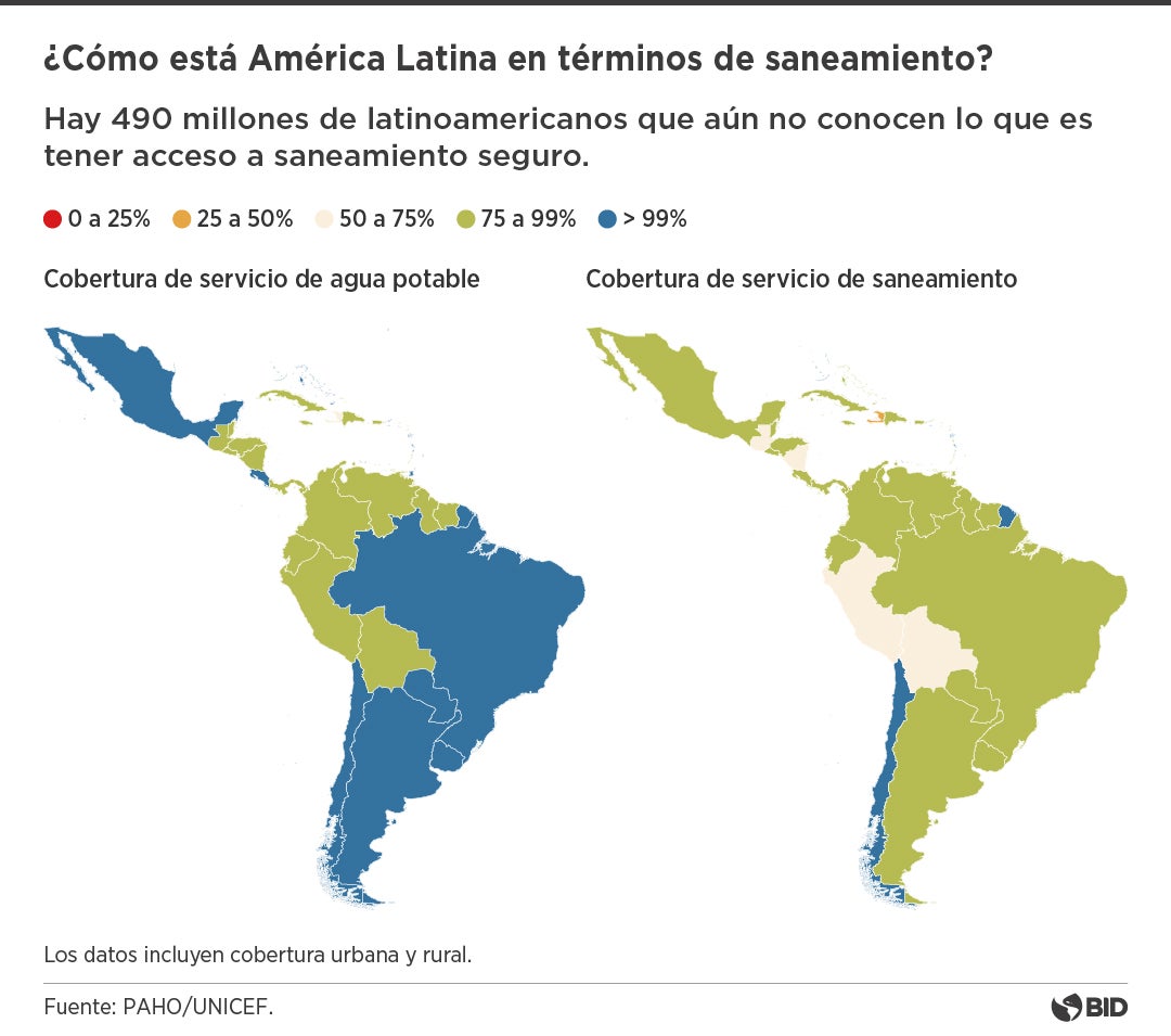 Mapa terminos de saneamiento