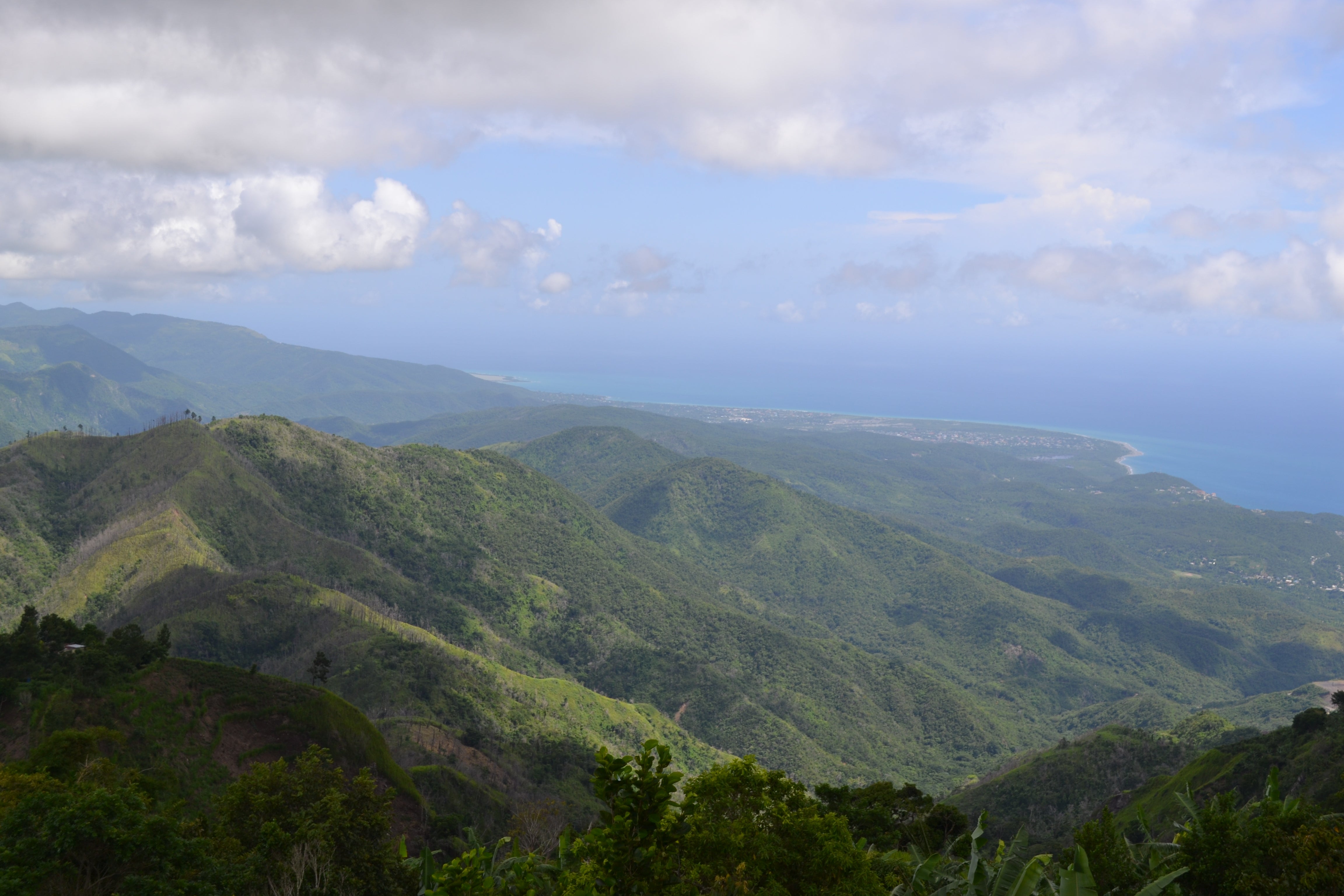 montañas azules