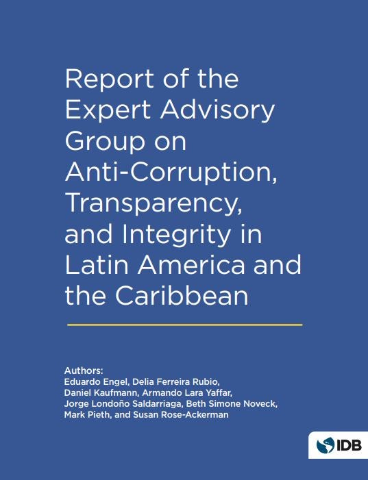 Eight experts from around the world worked in this document, tasked by the IDB.
