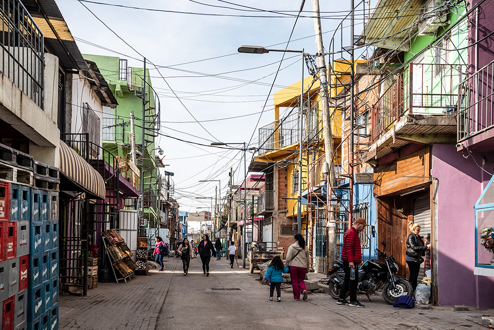 Calle interna de Barrio 31. Foto por Gobierno de la Ciudad de Buenos Aires
