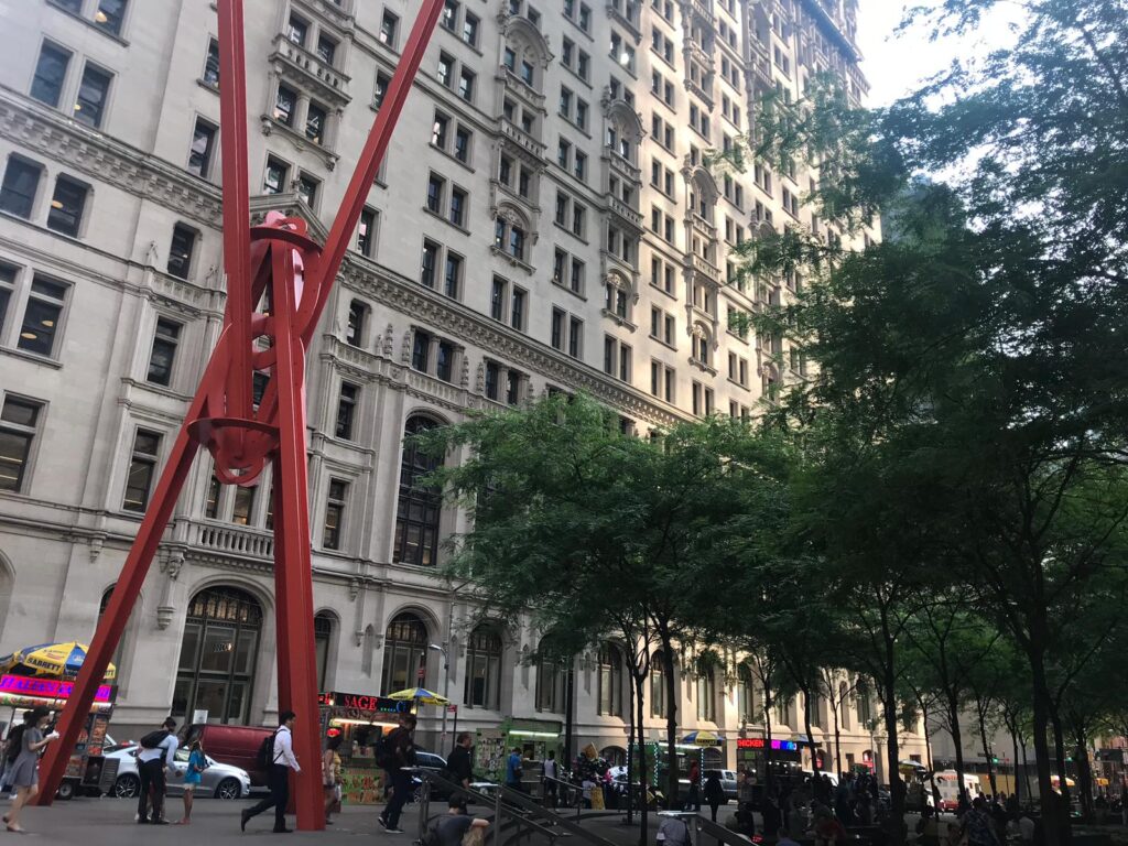 SOURCE: ZUCCOTTI PARK, NYC 2019. IDB PHOTO BY: ALESSANDRA RICHTER