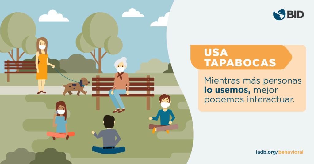 BID Economía del Comportamiento - Usa tapabocas 2