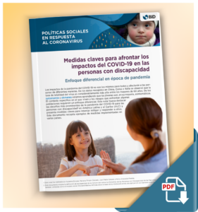 Medidas claves para afrontar los impactos del COVID-19 en las personas con discapacidad