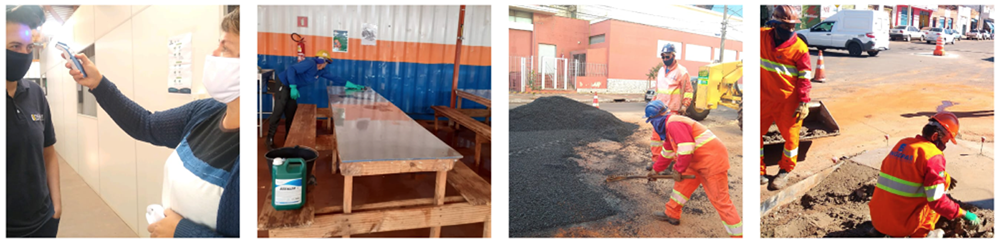 Medidas de seguridad en la Construcción de Reviva Campo Grande (Comunicado de prensa / Engepar)