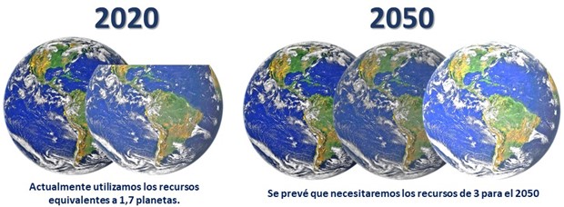 Economía circular como respuesta al ritmo de consumo actual