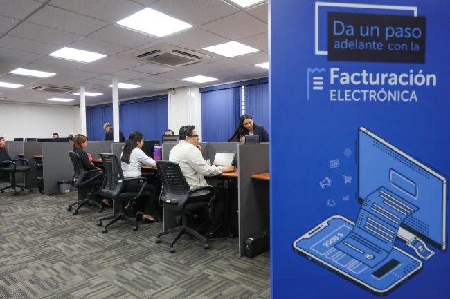 Electonic Invoing Division in the Ministry of Finance in el Salvador