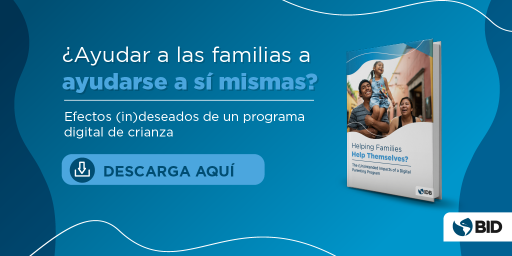 Iniciativa para la reducción del maltrato infantil en El Salvador - Efectos indeseados de un programa digital de crianza