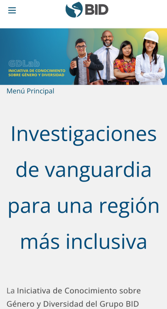 Página web en español del GDLab