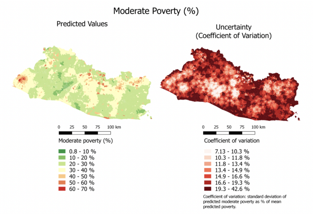 Gráfico de los resultados del modelo de condiciones socioeconómicas