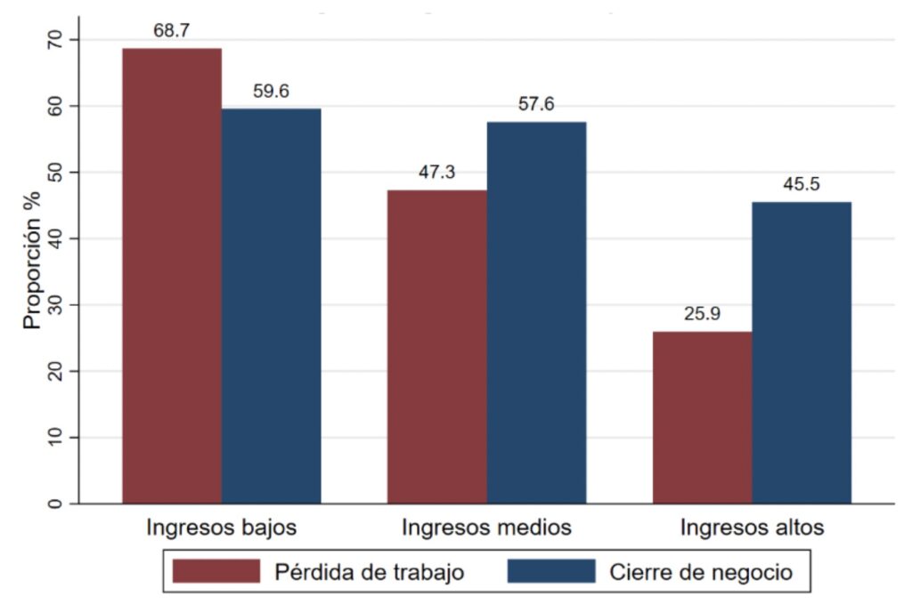La carga desigual de la pandemia
