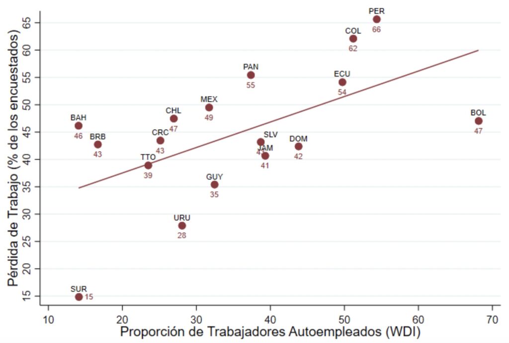 Pérdida de trabajo y autoempleo