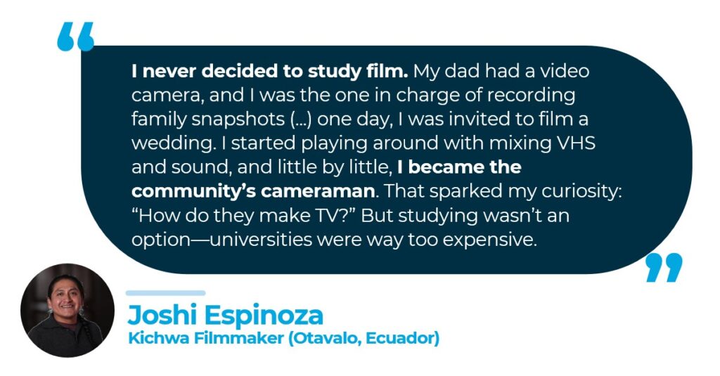 Joshi Espinoza, Kichwa Filmmaker 