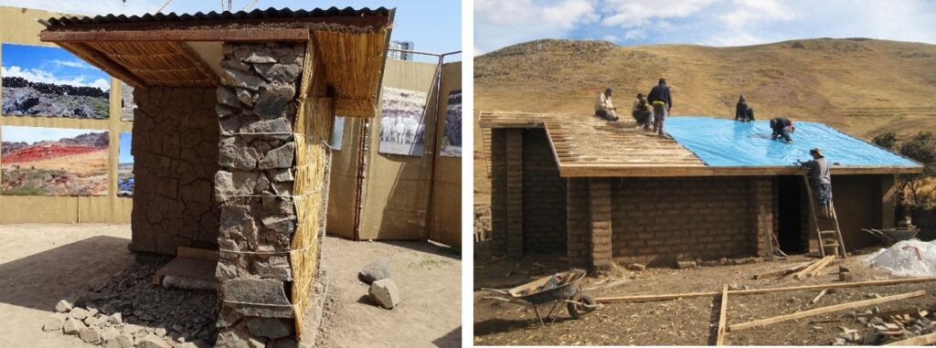 viviendas material aislante piedra 