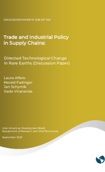 IDB Publications - Thumbnail - Trade and Industrial Policy in Supply Chains: Directed Technological Change in Rare Earths (Discussion Paper) 