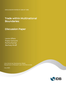 IDB Publications - Thumbnail-  Trade Within Multinational Boundaries: Discussion Paper