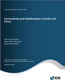 Cover for Connectivity - Research - Inter American Development Bank - IDB