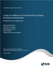 Cover for Long-run Effects - Research - Inter American Development Bank - IDB