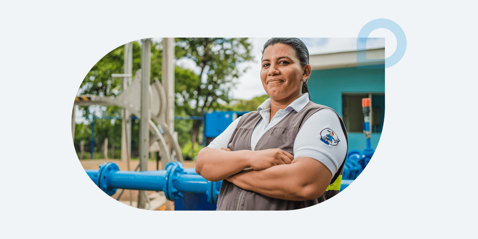 Female operator at work in an industrial plant - Inter American Development Bank - IDB Development Impact