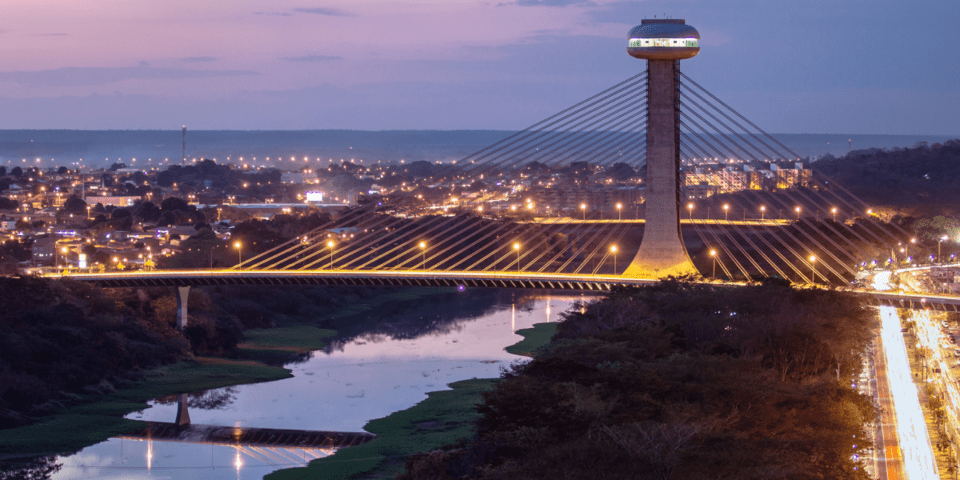 Bridge over the river view - Inter American Development Bank - Digital Economy