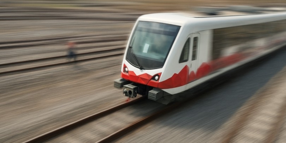 Train going very fast - Inter American Development Bank - IDB
