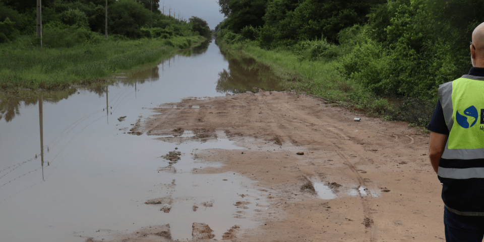 Works on a road - Inter American Development Bank - IDB