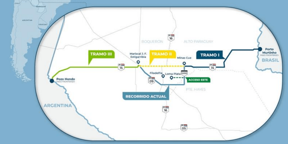 Graphic showing south American continent - Inter American Development Bank - IDB