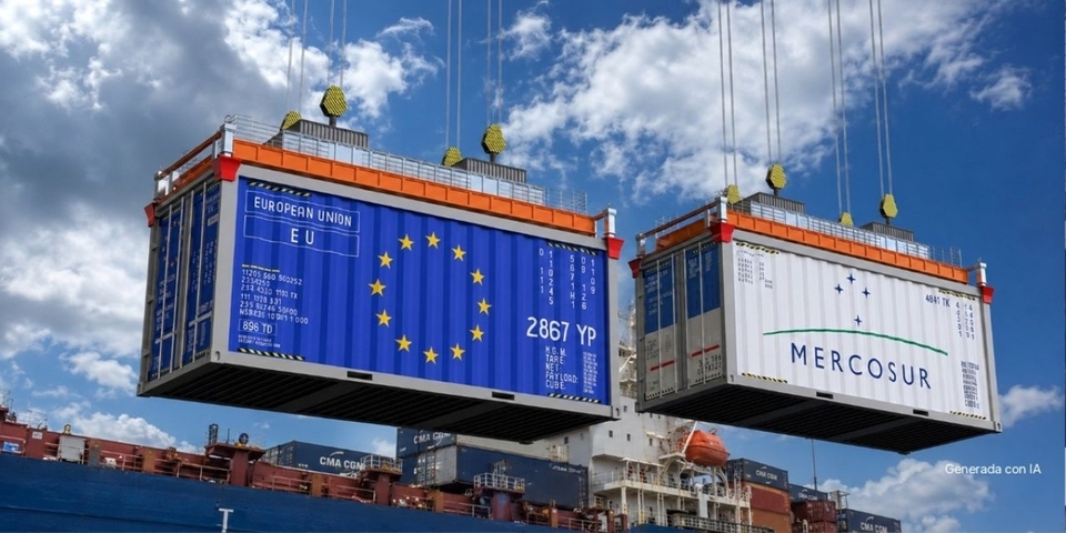 Contenedores UE-Mercosur