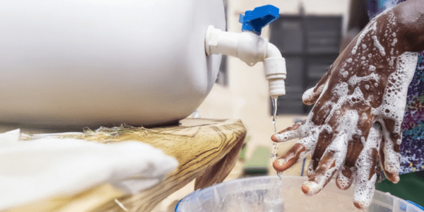 Lavagem das mãos: Um ato poderoso