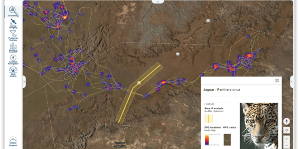 Screenshot of ES GEO Hub