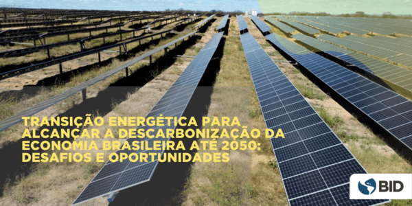 O processo de transição energética para alcançar a descarbonização da economia brasileira até 2050: desafios e oportunidades