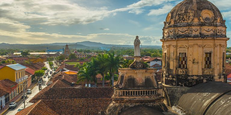 Vista panorámica de la ciudad colonial de granada. Nicaragua - Banco Interamericano de Desarrollo - BID  