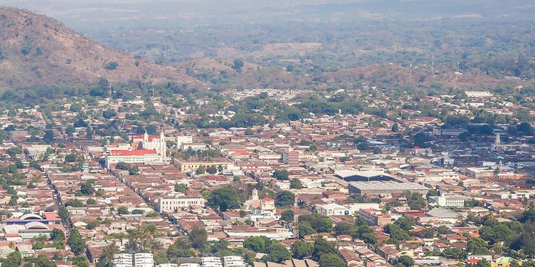 Vista panorámica del Cerro Tecana en Santa Ana. El Salvador - Banco Interamericano de Desarrollo - BID