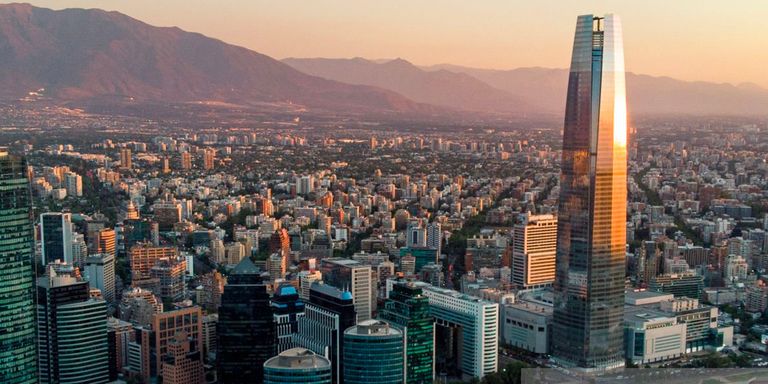 Vista panorámica de la ciudad de Santiago de Chile. Chile - Banco Interamericano de Desarrollo - BID