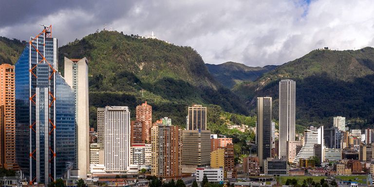 Vista panorámica del norte de Bogotá. Colombia - Banco Interamericano de Desarrollo - BID