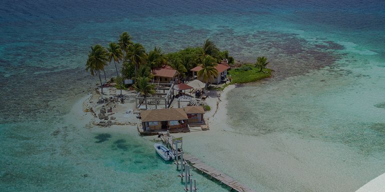 Paraje turístico en islote en medio del Caribe. Turismo y Desarrollo sostenible - Banco Interamericano de Desarrollo - BID 