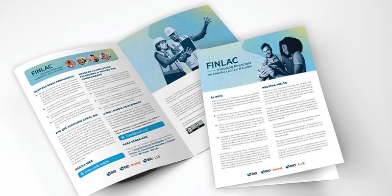 Brochure of the financial inclusion initiative  - Inter-American Development Bank - IDB