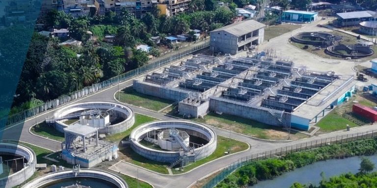 Plant view from above - OVE- Inter American Development Bank - IDB