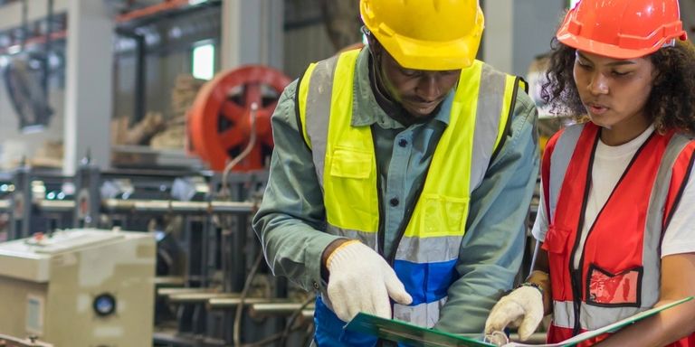 Persons working in a factory - Inter American Development Bank - IDB