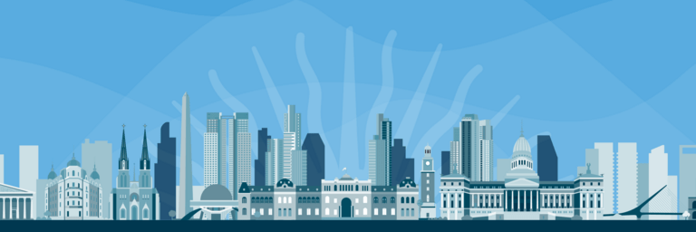 City ilustration - Alliance for Security - Inter American Development Bank - IDB