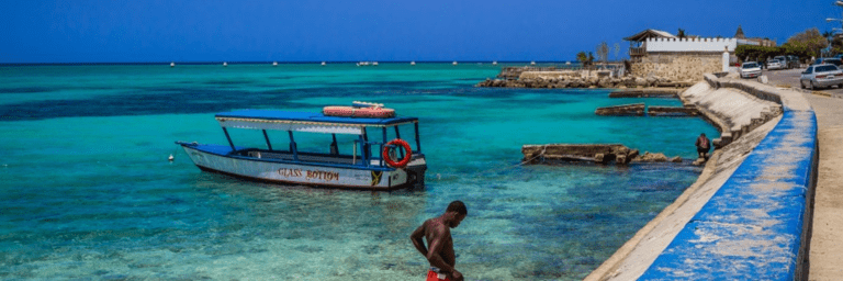 Afro descendant man, sea and beach - Inter American Development Bank - IDB Impact