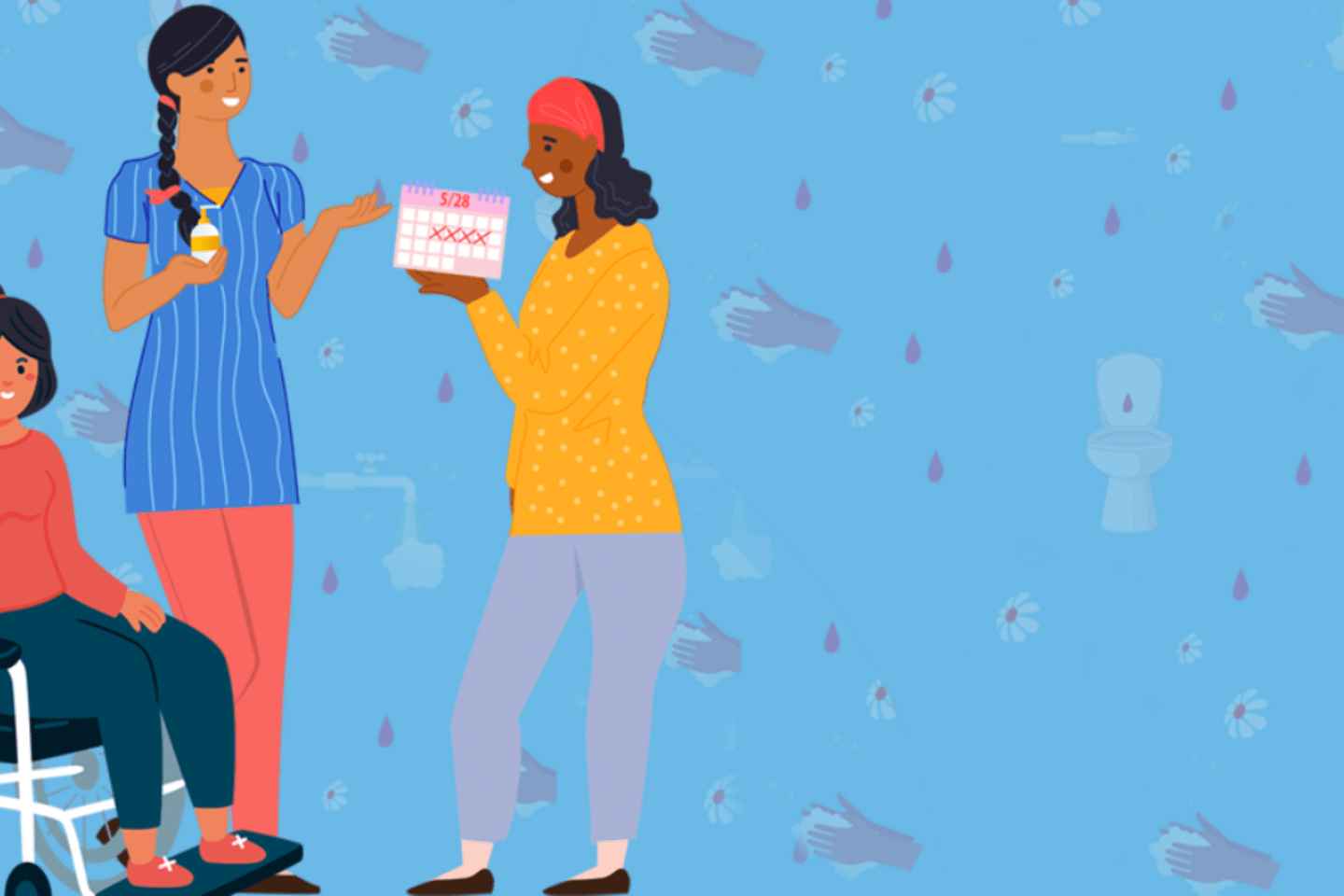 Women illustration - Inter American Development Bank - IDB