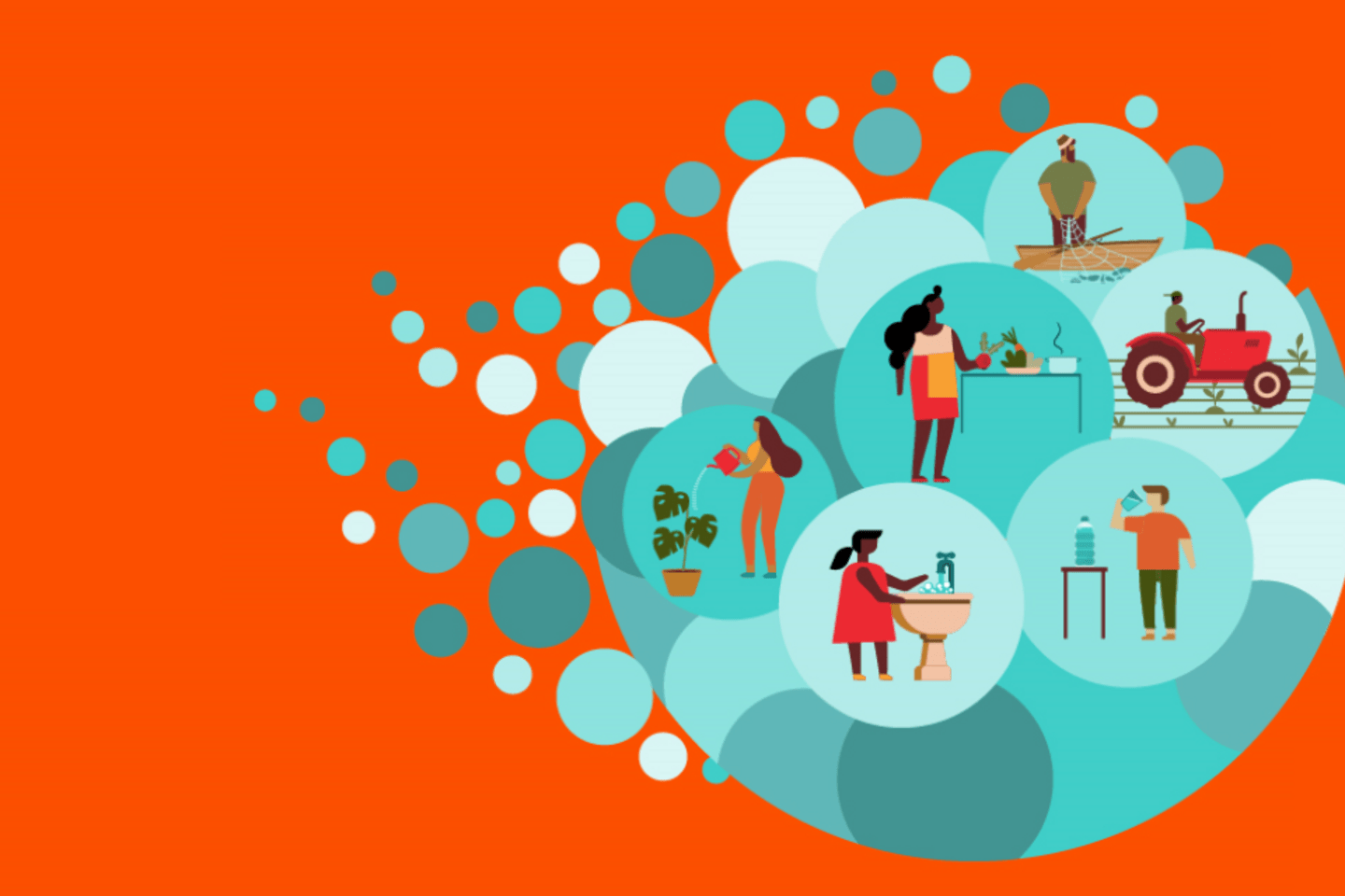 Water uses illustration - Blogs - Inter American Development Bank - IDB