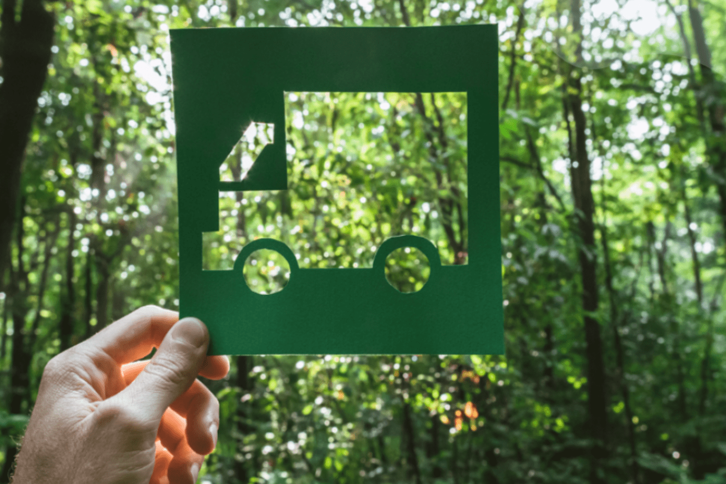 imagem representando descarbonização nos transportes