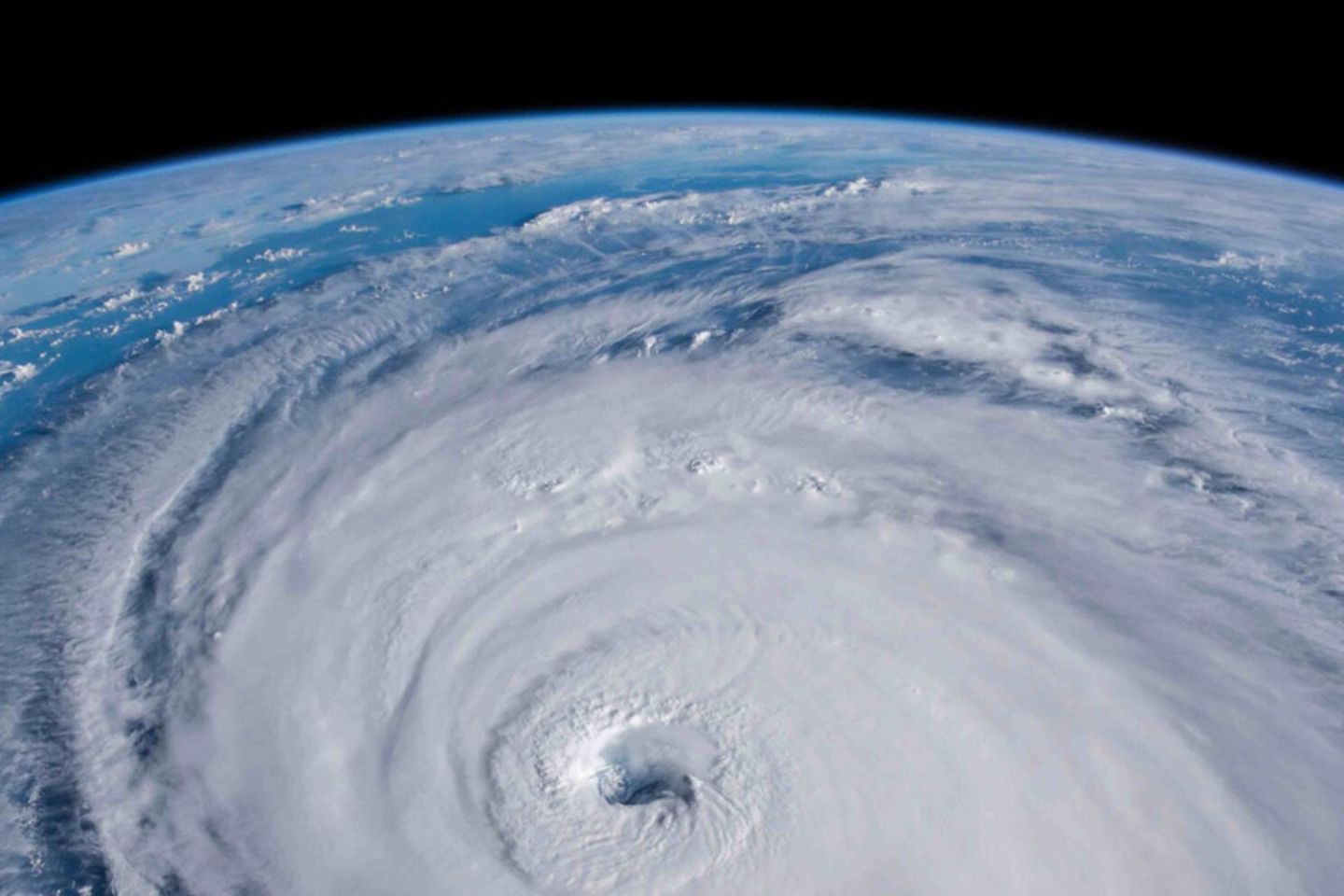 hurracane from space