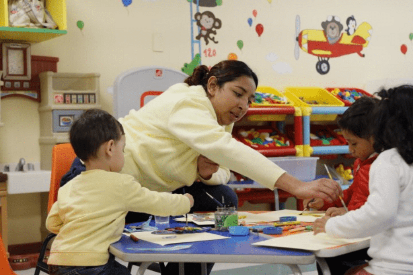 teacher and students 