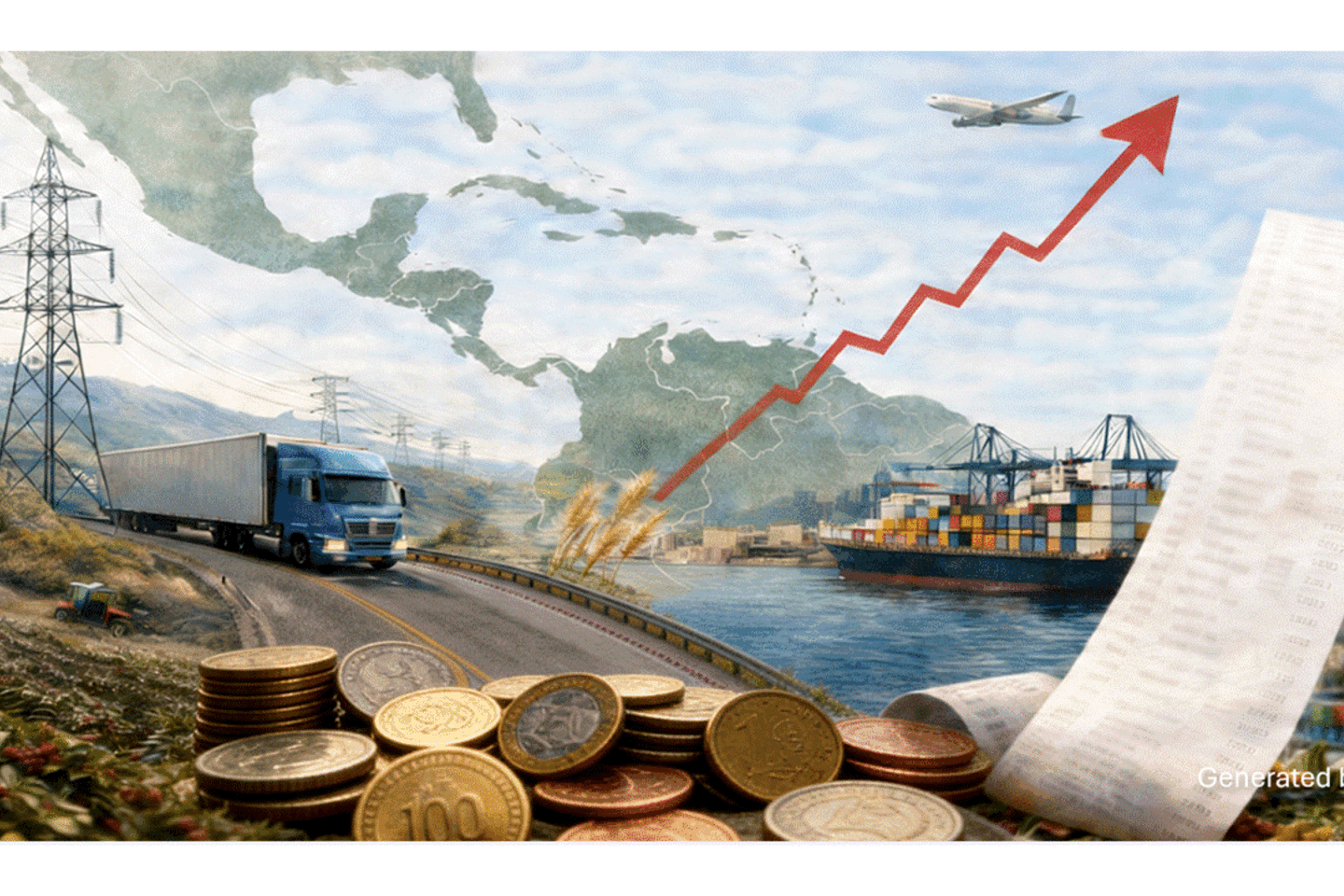 Central America, energy, transport, trade