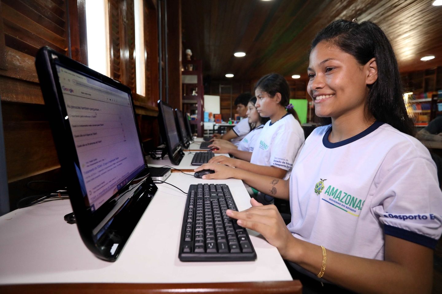 Computadores en el Amazonas