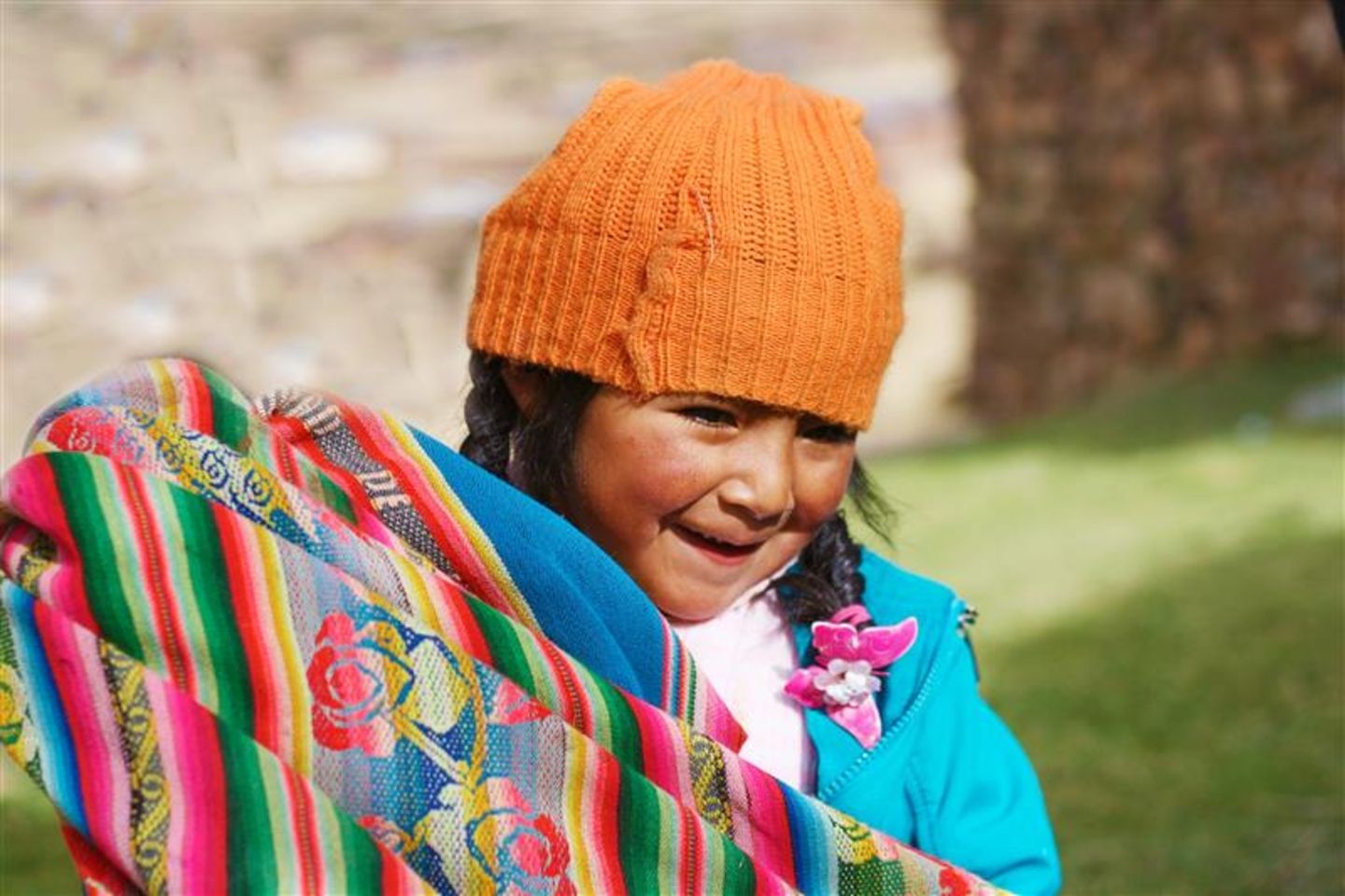 Foto niña Peru