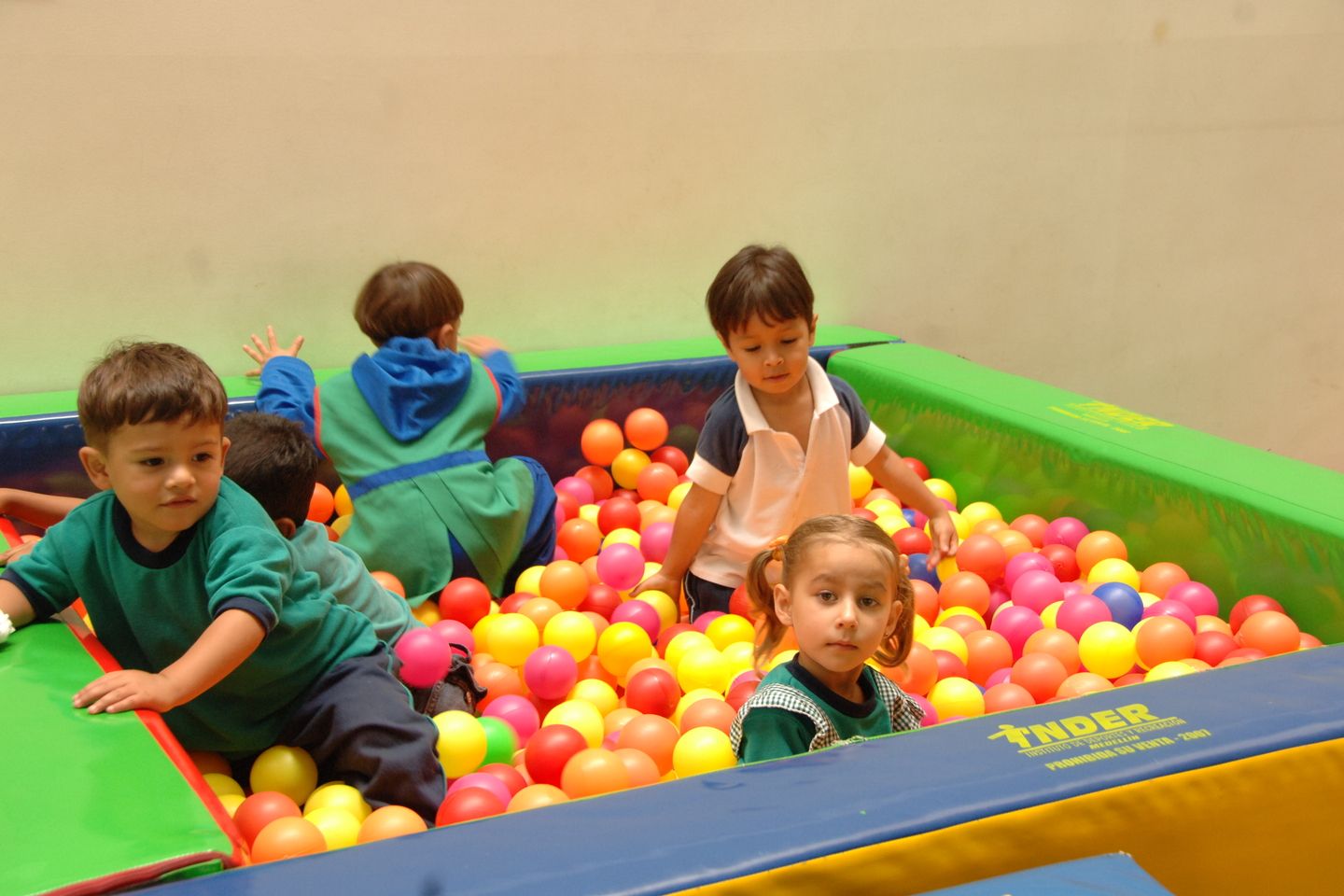 Children playing in playground