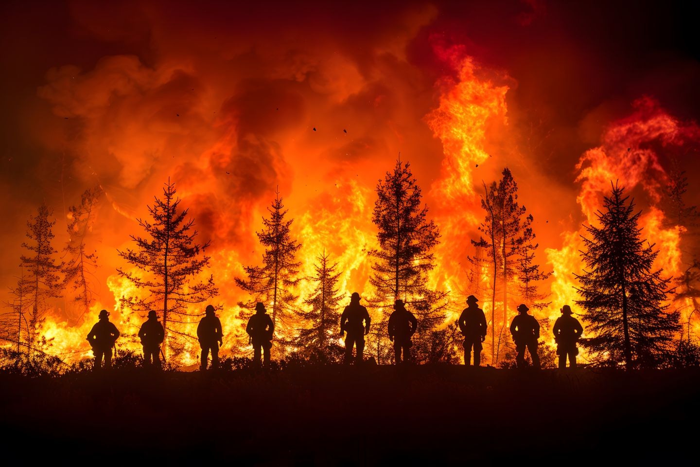 •	Los incendios forestales extremos superan las capacidades nacionales, 